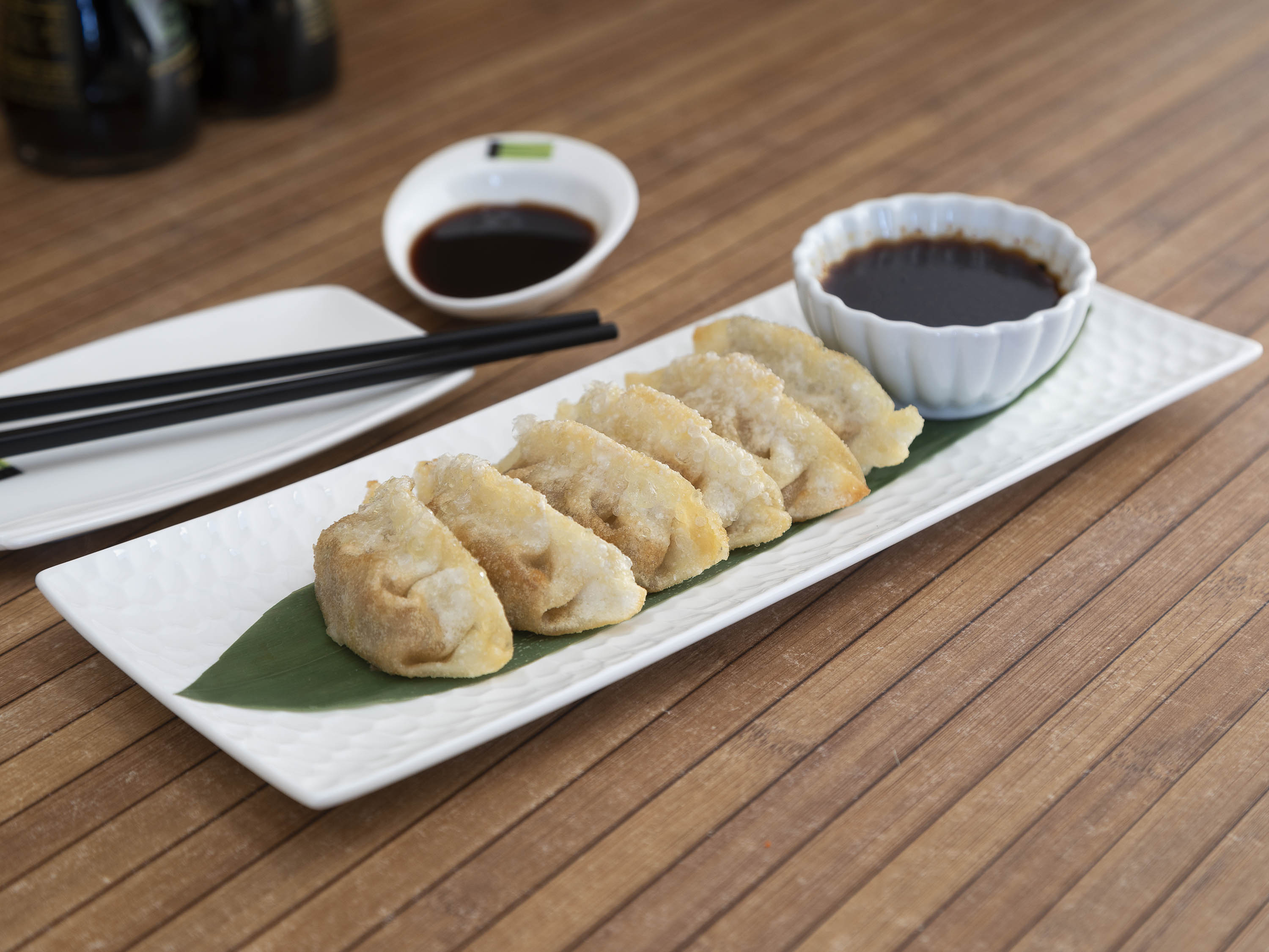 Order Gyoza food online from Baba Sushi store, Worcester on bringmethat.com