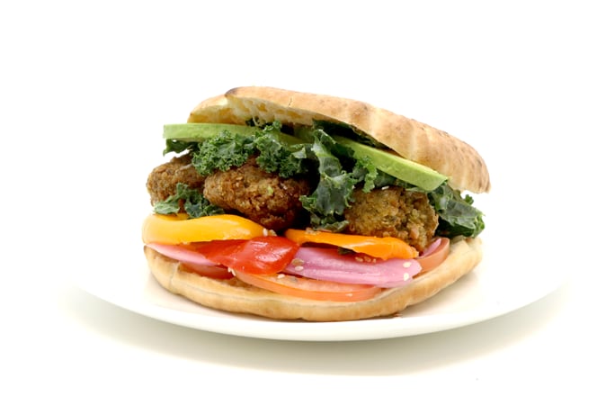 Order Baked Falafel Wrap food online from Fresh & Co. store, New York on bringmethat.com