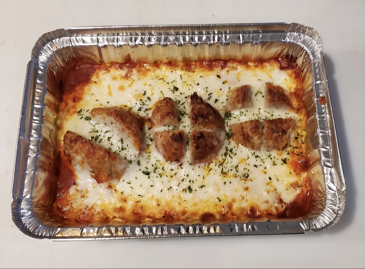 Order 3 Piece Baked Meatballs food online from Hayes Pizza store, San Francisco on bringmethat.com
