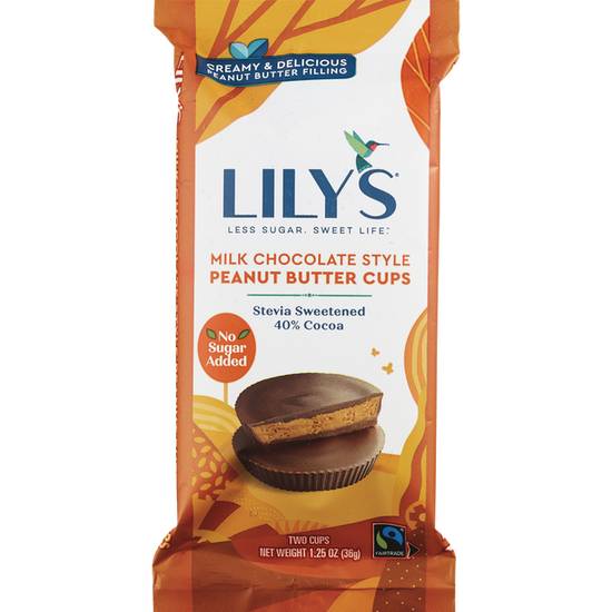 Order Lilys MC Choc PB Cups 2 Pack food online from CVS store, NORTH AUGUSTA on bringmethat.com