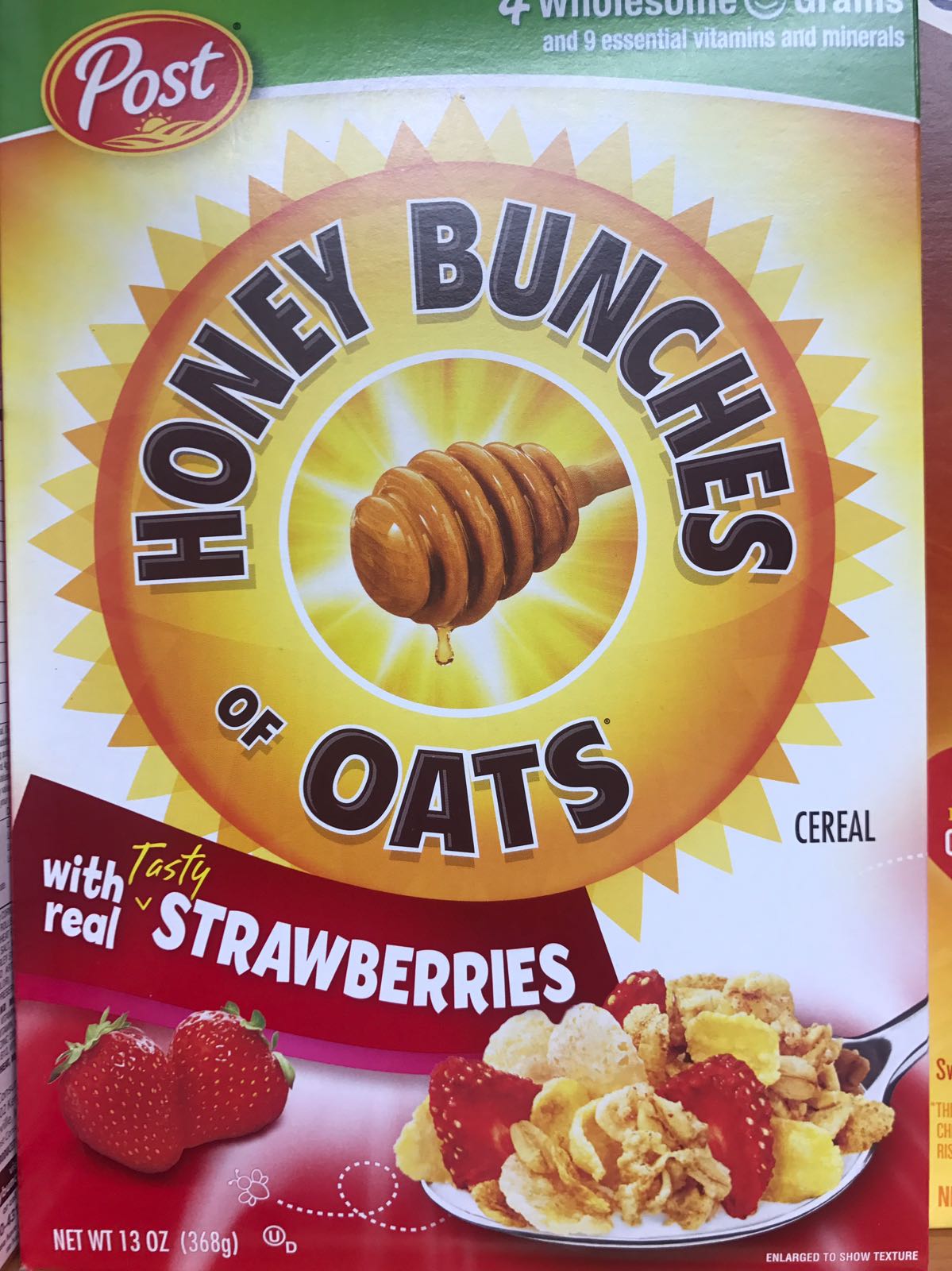 Order Post honey bunches of oats w/ strawberry  (grocery) food online from Crescent Gourmet store, Astoria on bringmethat.com