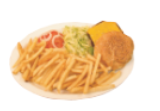 Order Burger & Fries food online from Taqueria La Gloria store, Bellingham on bringmethat.com