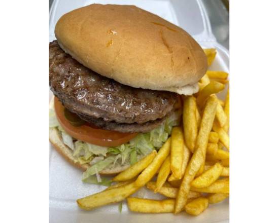 Order 1. Lupitos Burger food online from Lupito Taqueria store, Haltom City on bringmethat.com