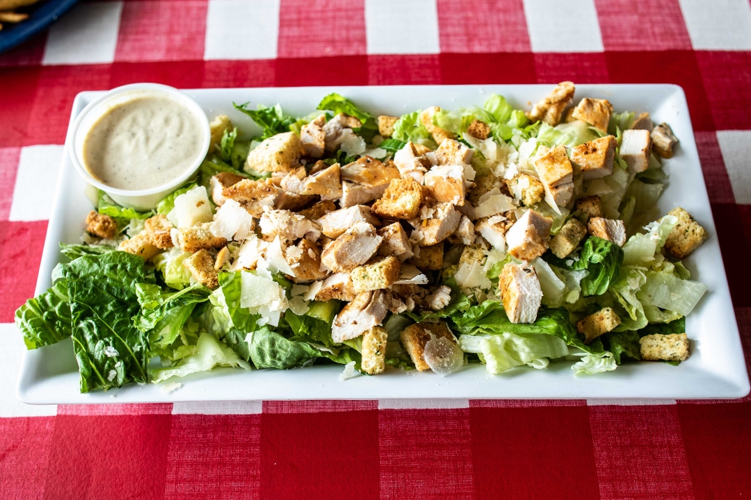 Order Chicken Caesar Salad food online from The Texan Cafe & Pie Shop store, Hutto on bringmethat.com