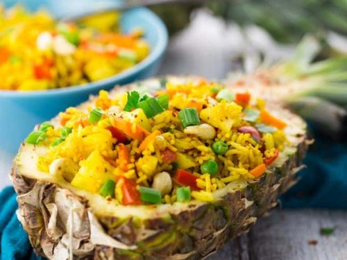Order Pineapple Fried Rice food online from Sushi Soba store, Old Greenwich on bringmethat.com