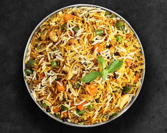Order Vegetable Biryani food online from United Kitchens Of India store, Huntsville on bringmethat.com
