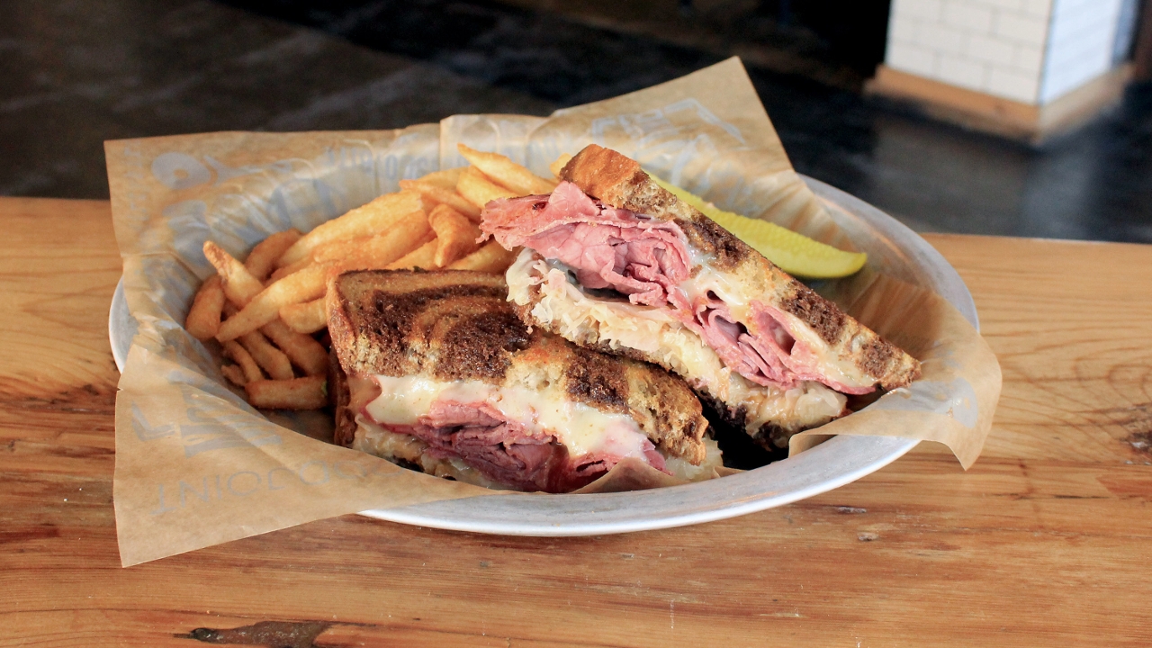Order Reuben food online from Junior's Bar and Grill store, Albany on bringmethat.com