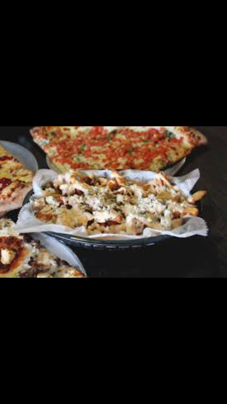 Order 16" Large Cheese Pizza and Loaded French Fries food online from Prospero Pizza store, New Castle on bringmethat.com