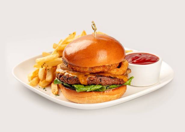 Order Beyond Meat Truffle Burger food online from Deja Brew Taproom & Kitchen store, Los Angeles on bringmethat.com