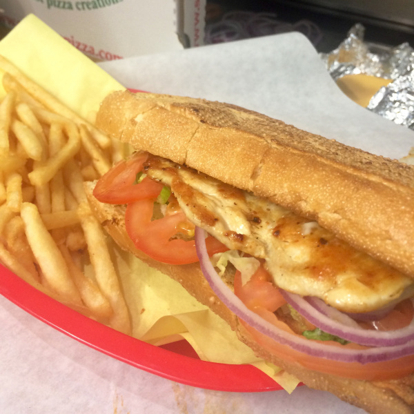 Order Chicken Sandwich food online from Seniore Pizza store, San Mateo on bringmethat.com