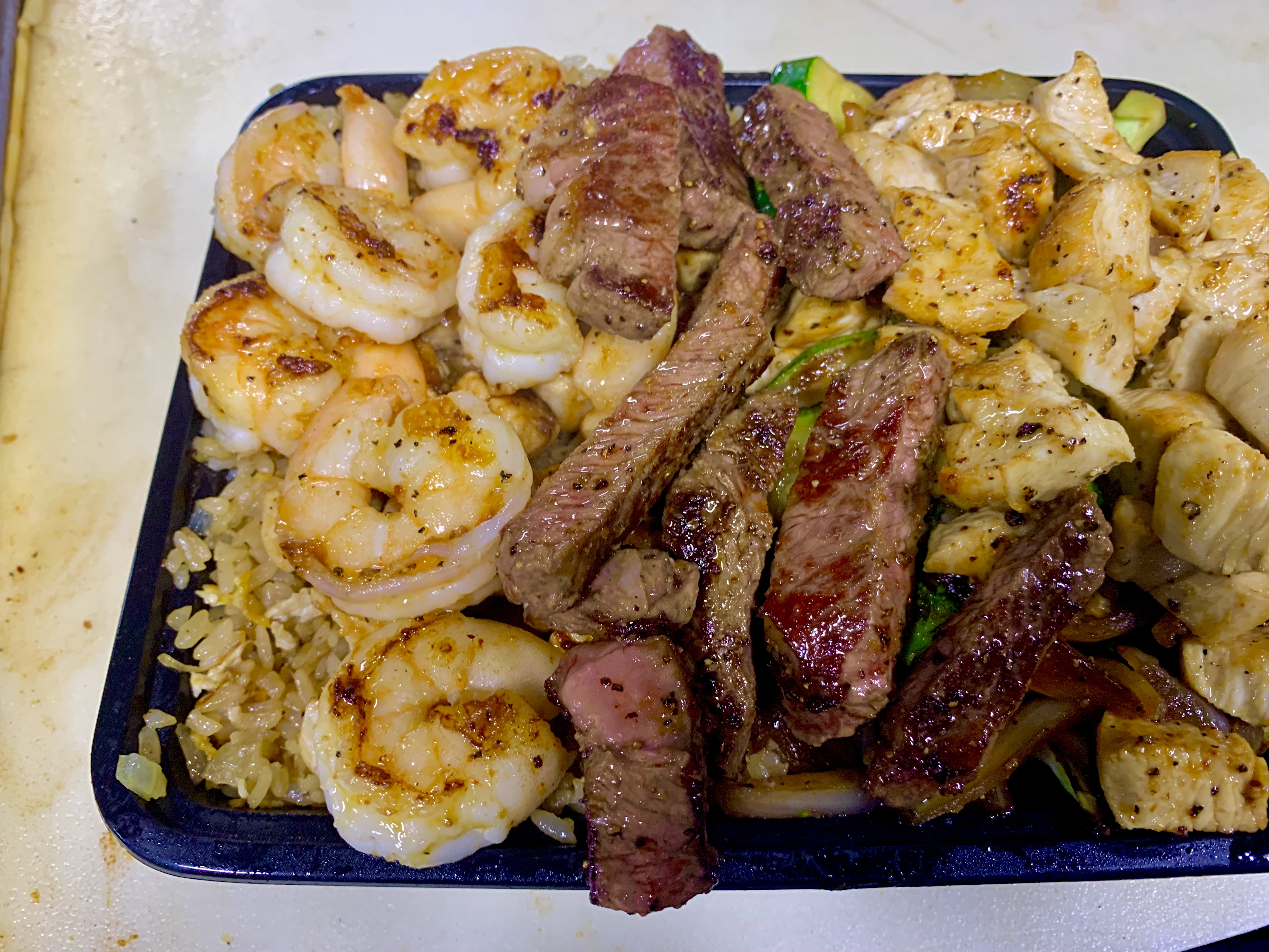 Order Ribeye Steak, Chicken , & Shrimp food online from Samurai Hibachi Grill store, Los Angeles on bringmethat.com