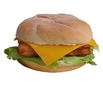 Order Fish sandwich food online from Cluck-U Chicken store, Hoboken on bringmethat.com