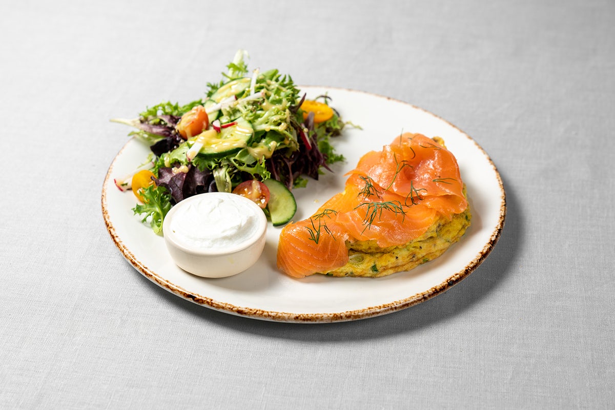 Order Smoked Salmon Omelette food online from Le Pain Quotidien                                                                                    store, Marina Del Rey                                     on bringmethat.com