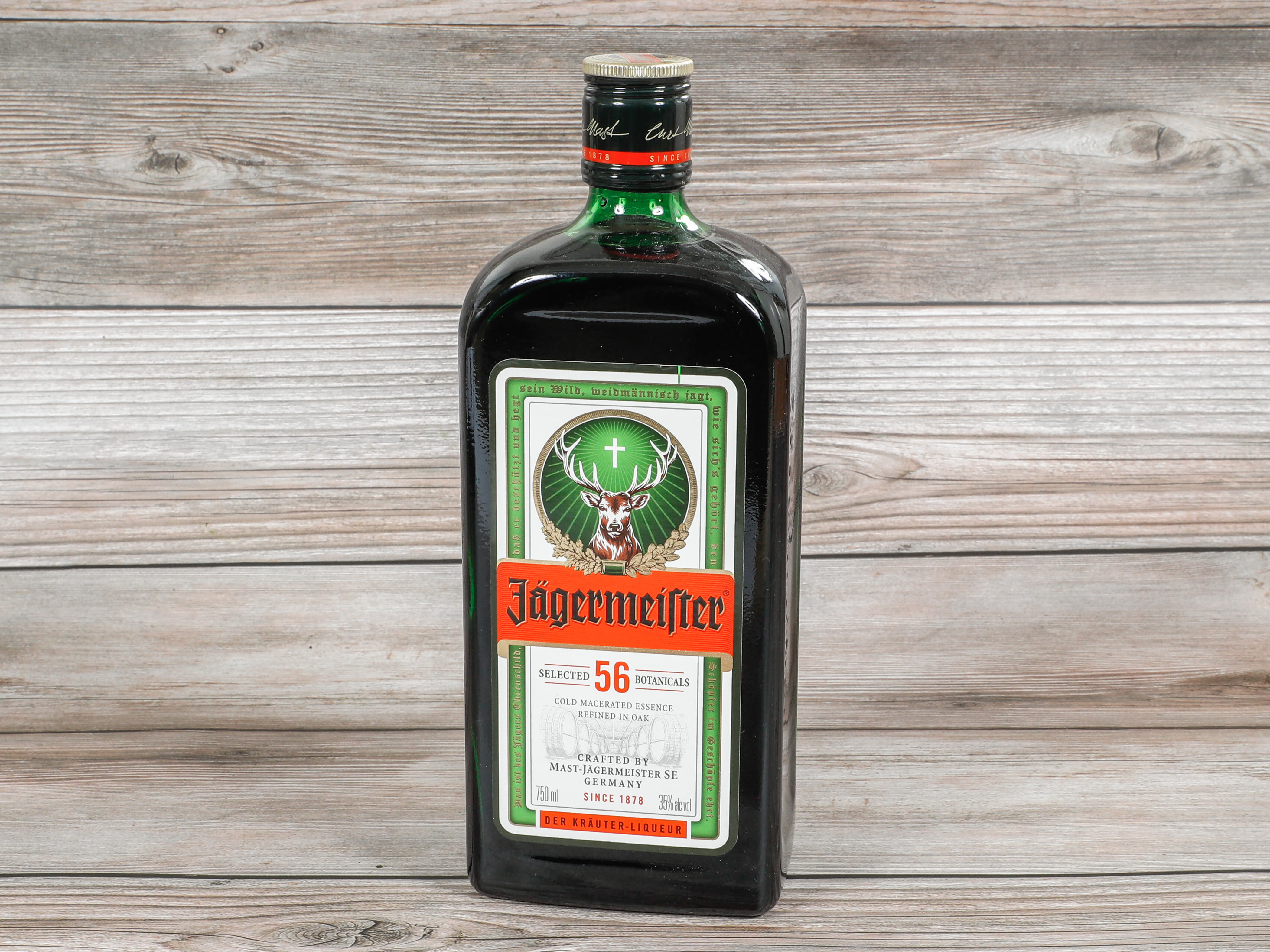 Order jagermeister 750 ml food online from Ray Food Center store, Santa Rosa on bringmethat.com