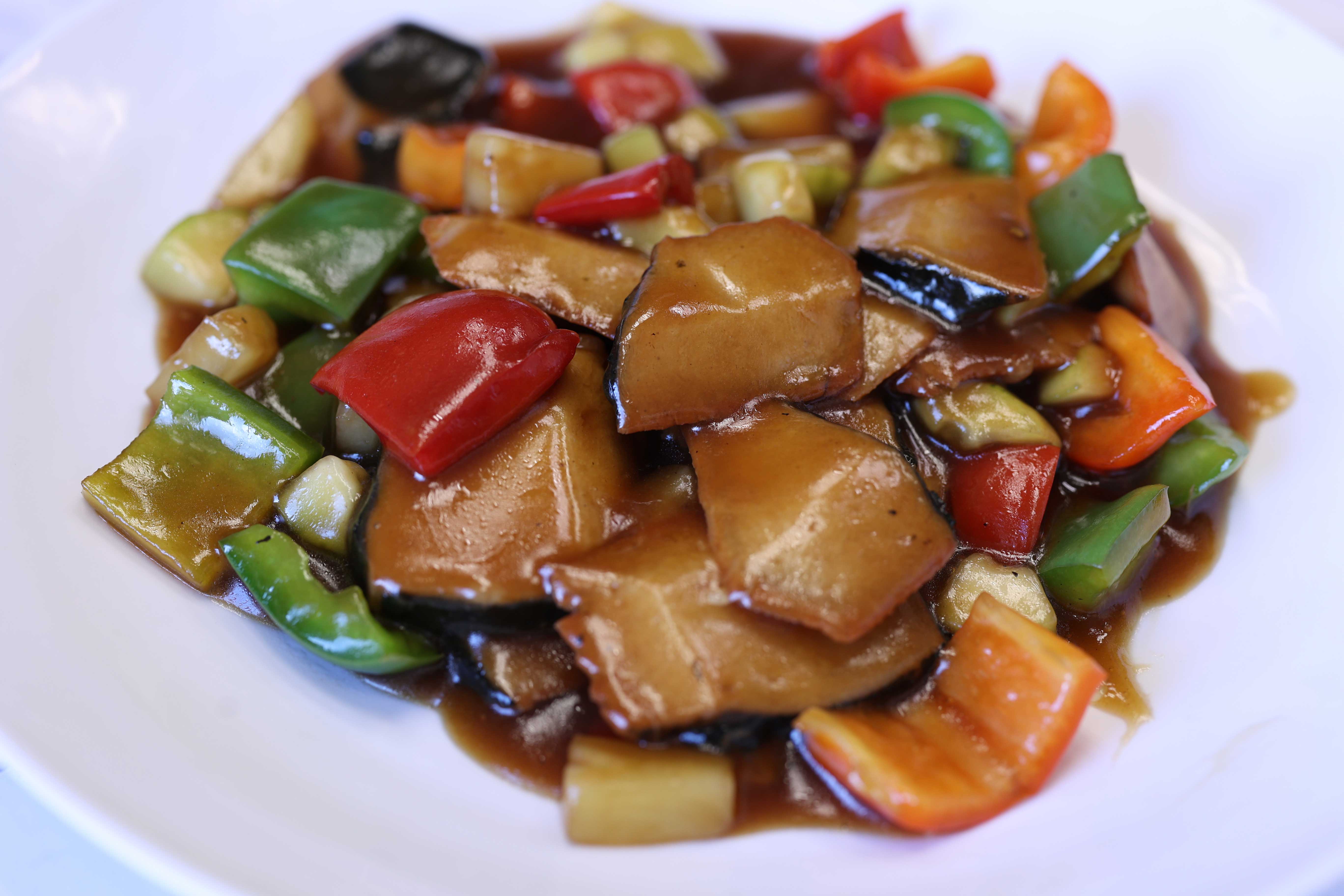 Order 26. Cantonese Sweet and Sour Fish  food online from Veggie Village store, Phoenix on bringmethat.com