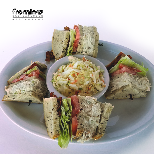 Order Brentwood Combo Sandwich food online from Fromins store, Santa Monica on bringmethat.com