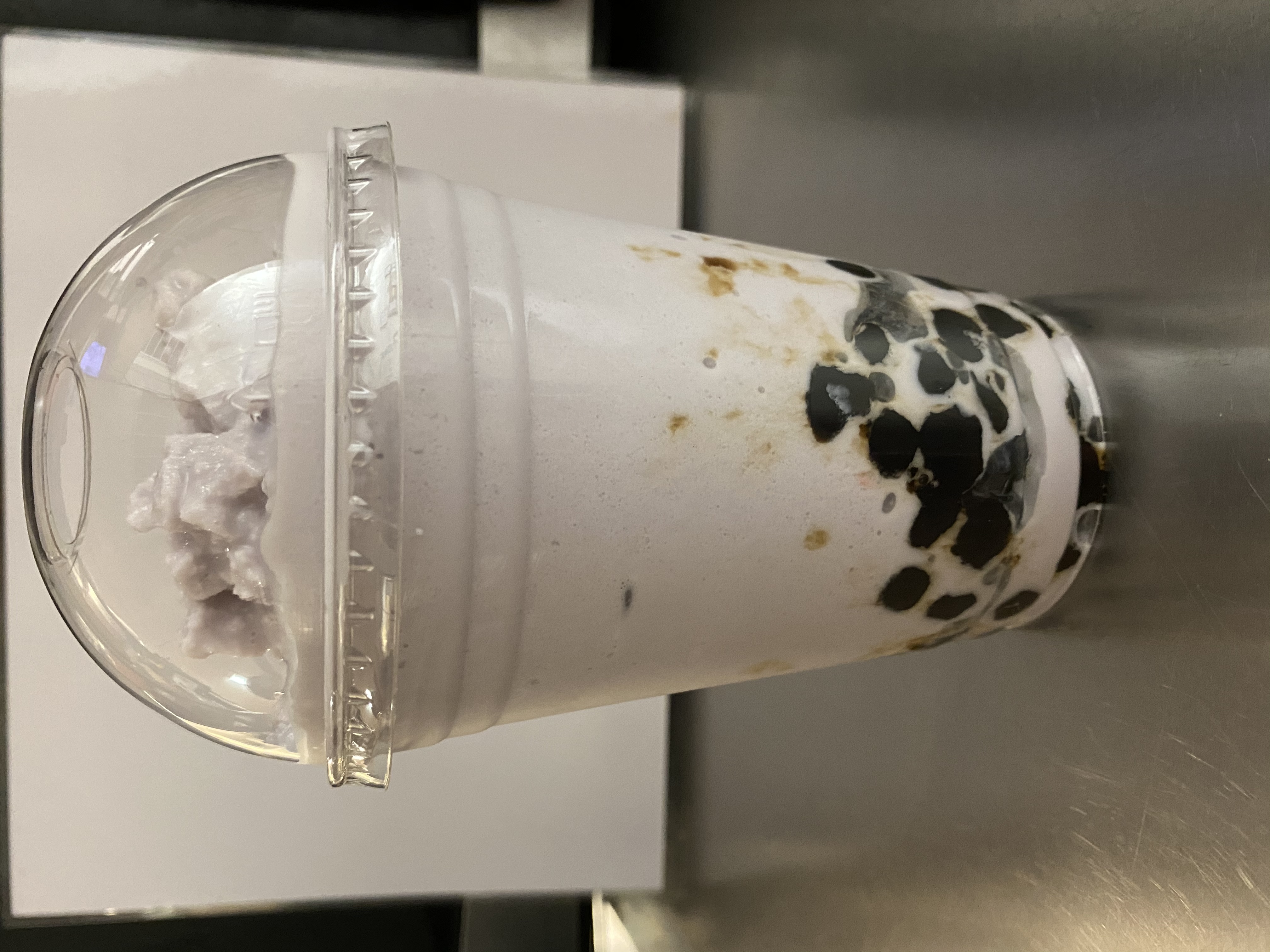 Order C20. Taro Smoothie food online from Ck Donuts store, Long Beach on bringmethat.com
