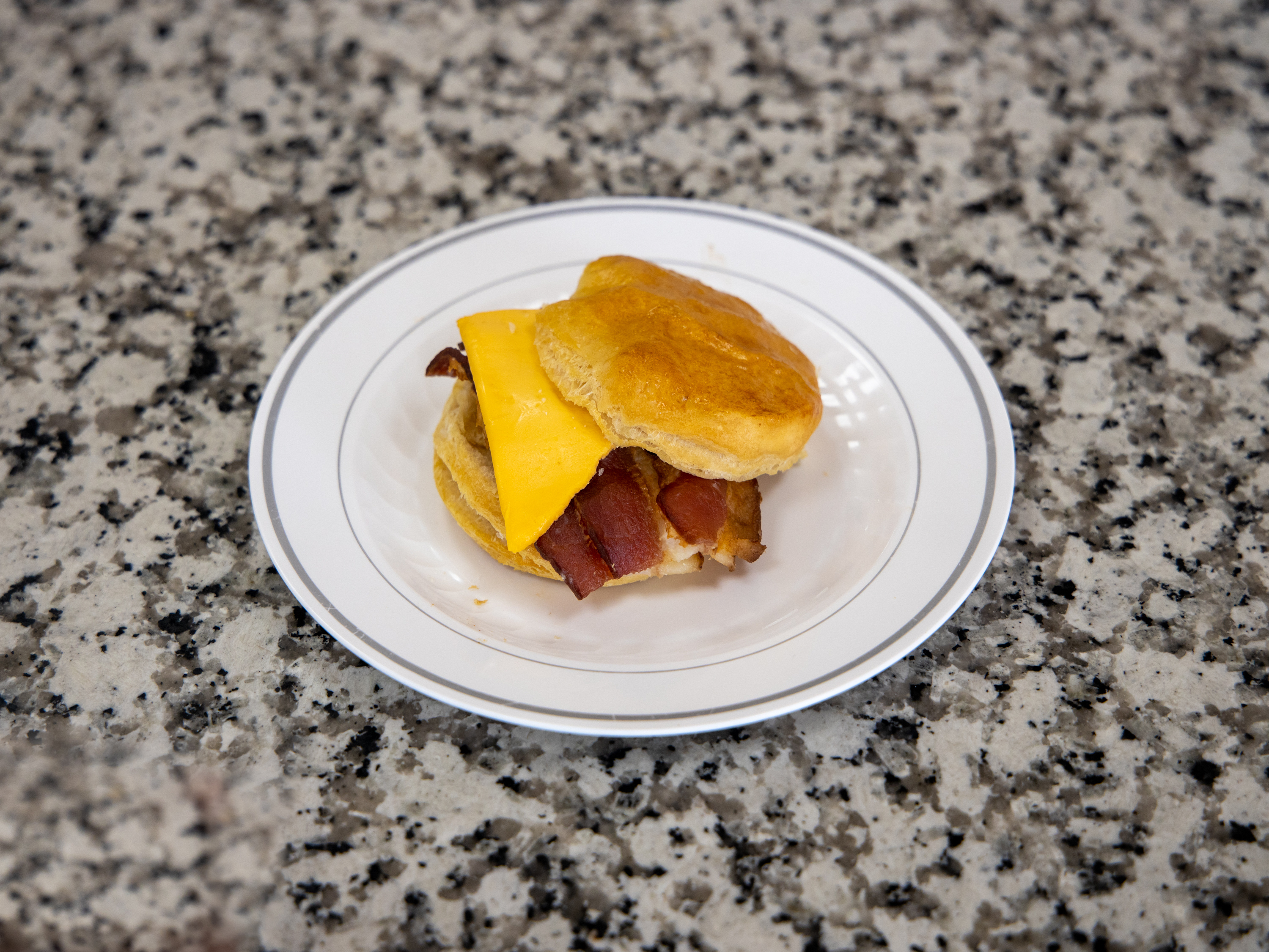 Order Bacon and Egg Biscuit food online from Pats Donut store, Conroe on bringmethat.com