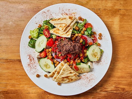 Order Greek Salad food online from Sabrina Cafe store, Collingswood on bringmethat.com