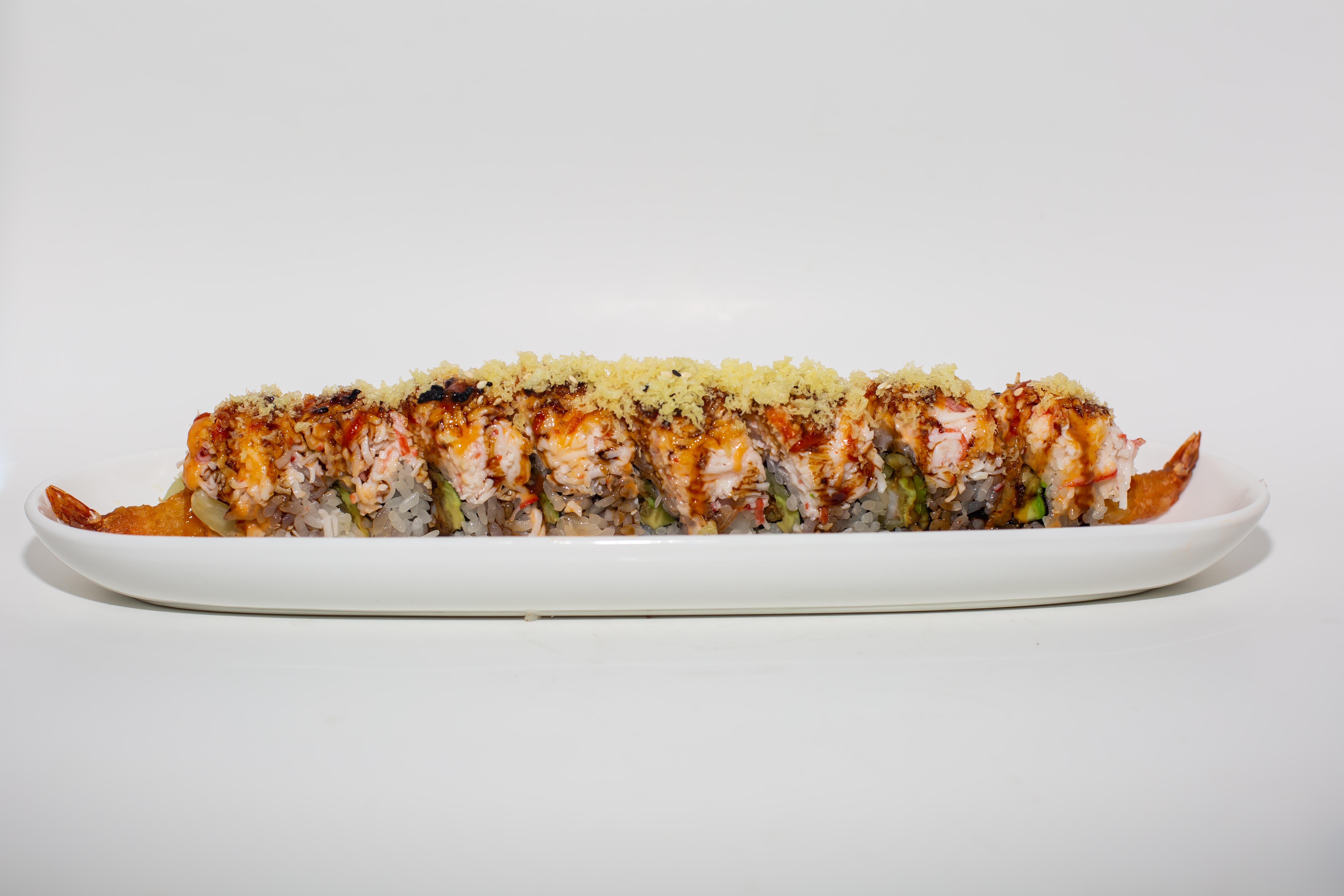 Order Baked Big Daddy Roll food online from C Rolls Sushi store, Dallas on bringmethat.com