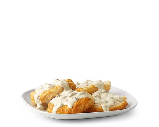 Order 2 Biscuits & Gravy food online from Mcdonald's® store, Lubbock on bringmethat.com