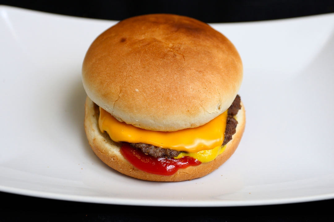 Order Cheeseburger Jr food online from Two Brothers Chicken store, Woodbridge on bringmethat.com