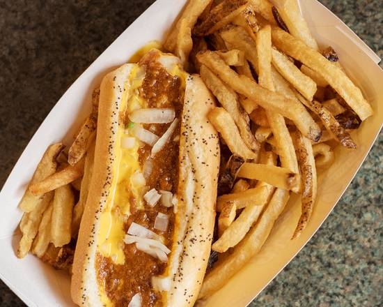 Order Chili Cheese Dog food online from Als #1 Italian Beef store, Chicago on bringmethat.com