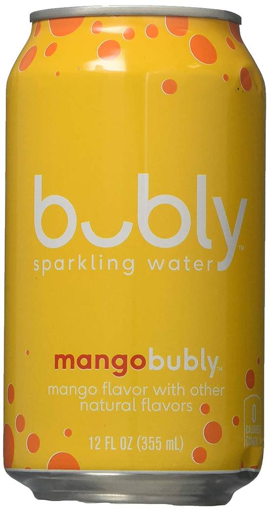 Order Bubly Sparkling Water Mango food online from Deerings Market store, Traverse City on bringmethat.com
