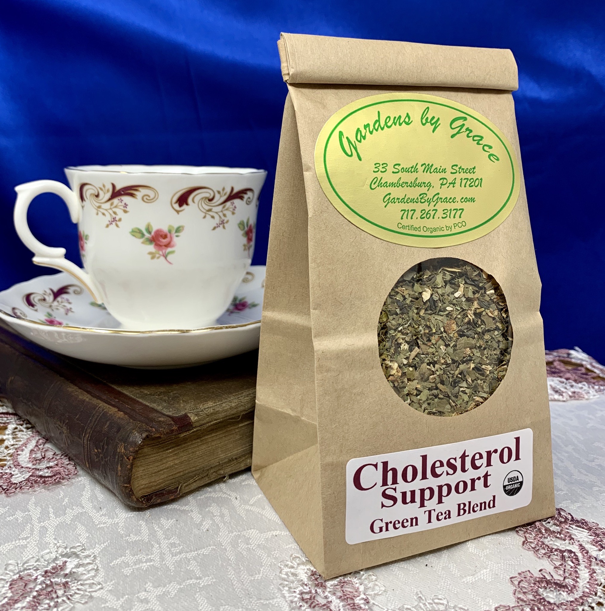 Order Cholesterol Support Tea food online from Gardens By Grace store, Chambersburg on bringmethat.com