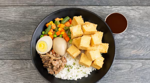 Order Crispy Tofu Combo food online from Tapioca Express store, Bonita on bringmethat.com