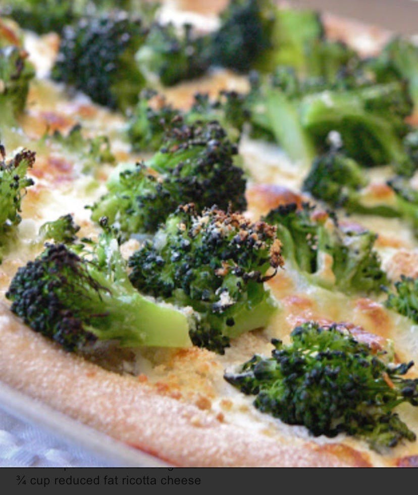 Order White Pizza with Broccoli - Small food online from Il Forno store, Branchburg on bringmethat.com