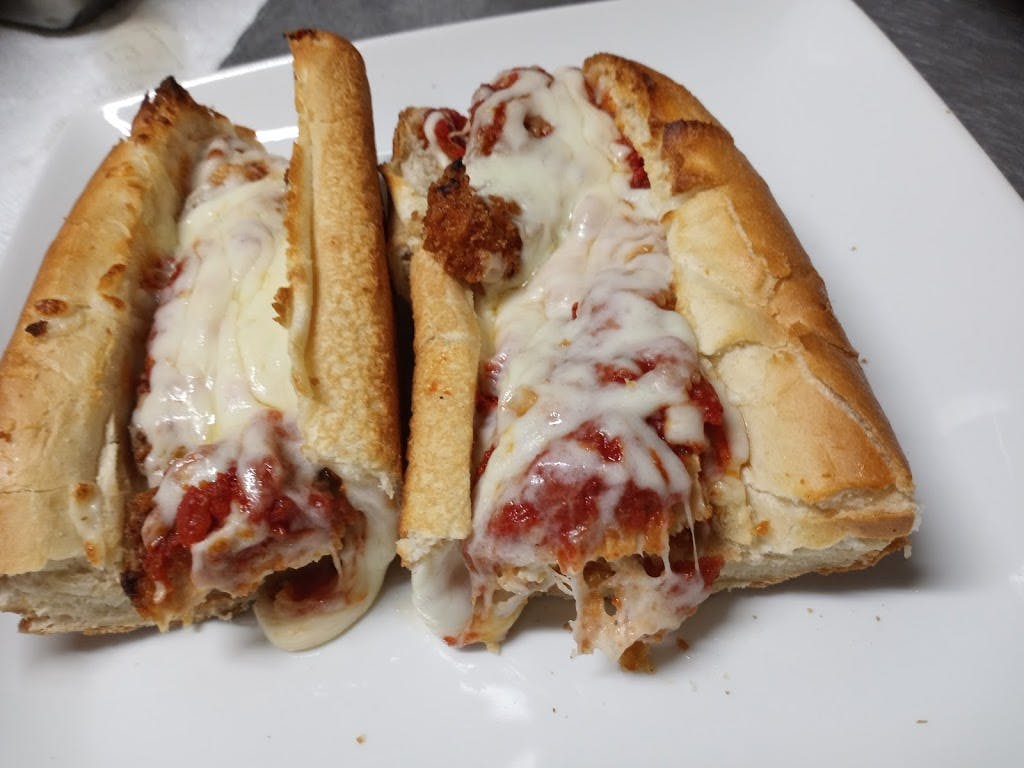 Order Chicken Parmesan Sub - 10" food online from Basani's store, Miami on bringmethat.com