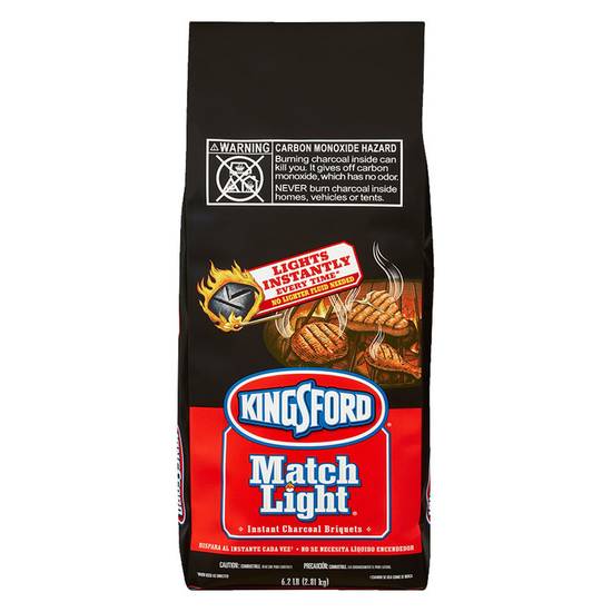 Order Kingsford Matchlight Charcoal Briquets 4lb food online from Drinks At Your Door by Gopuff store, Santa Maria on bringmethat.com