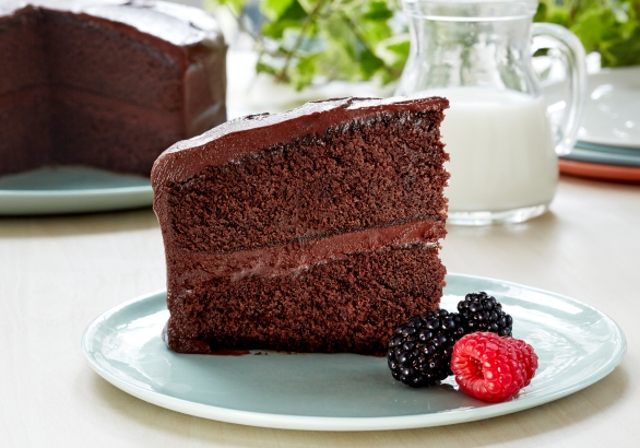 Order Old-Fashioned Chocolate Cake food online from Little Pie Company store, New York on bringmethat.com