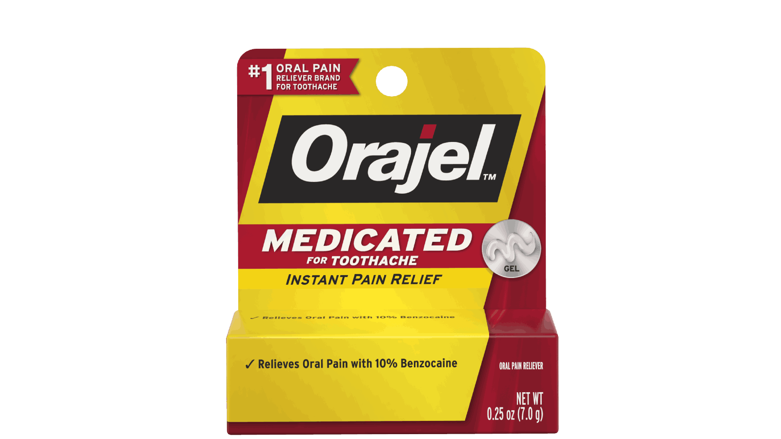Order Orajel: Medicated for Tooth ache food online from Lula Convenience Store store, Evesham on bringmethat.com