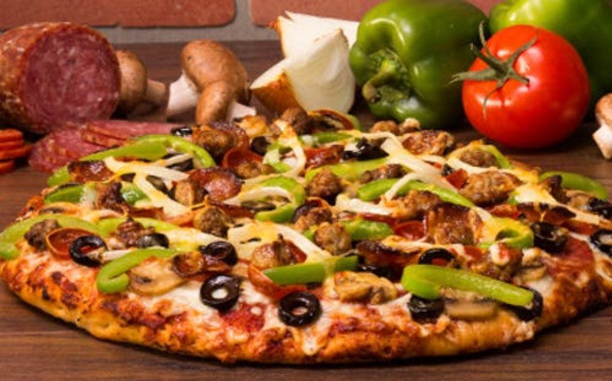Order The Everest Pizza - Small 10'' (10 Slices) food online from Mountain Mike Pizza store, Dublin on bringmethat.com