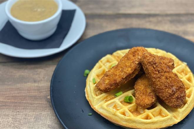 Order Beyond Chicken & Waffle with Gravy food online from Seven Mile Cafe store, Keller on bringmethat.com