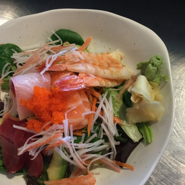 Order Sashimi Salad food online from Zato Thai Cuisine store, Dallas on bringmethat.com