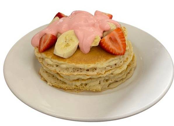 Order Mom's Pancakes food online from Mr. Breakfast Restaurant store, Hoffman Estates on bringmethat.com