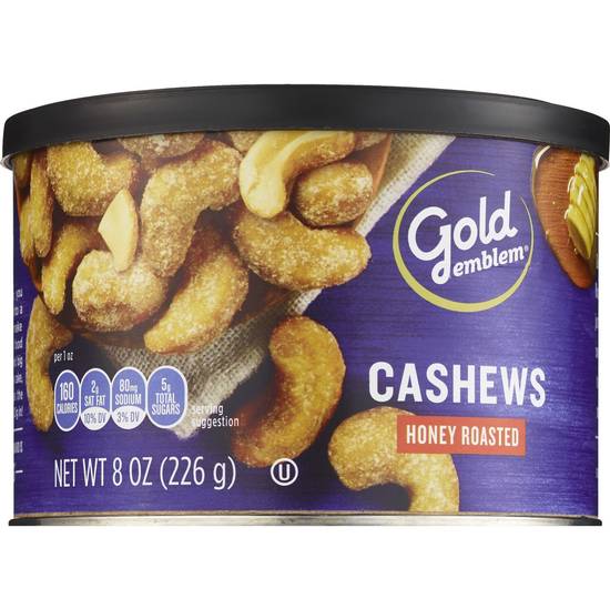 Order Gold Emblem Honey Roasted Cashews food online from Cvs store, TRAVERSE CITY on bringmethat.com