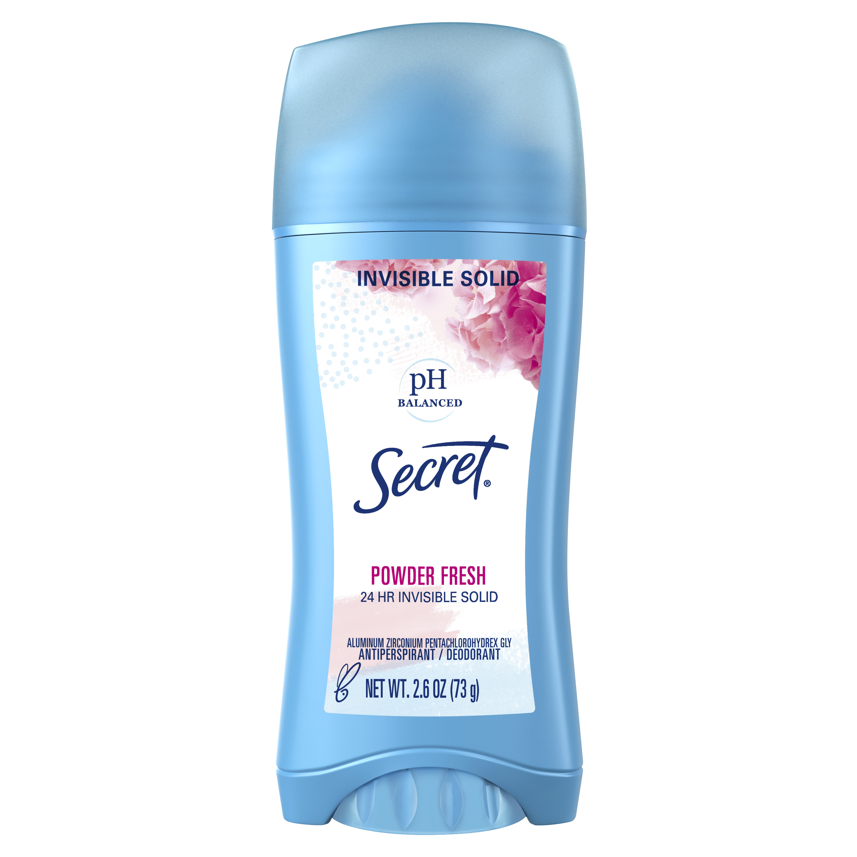 Order Secret Invisible Solid Antiperspirant and Deodorant - Powder Fresh, 2.6 oz food online from Rite Aid store, MILLER PLACE on bringmethat.com