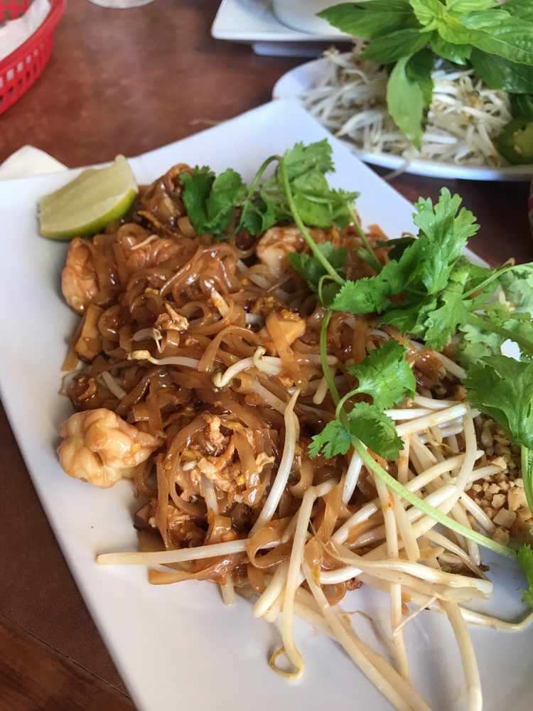 Order 3. Pad Thai  Specialty food online from Red Top Kitchen Noodle House store, Baldwin Park on bringmethat.com
