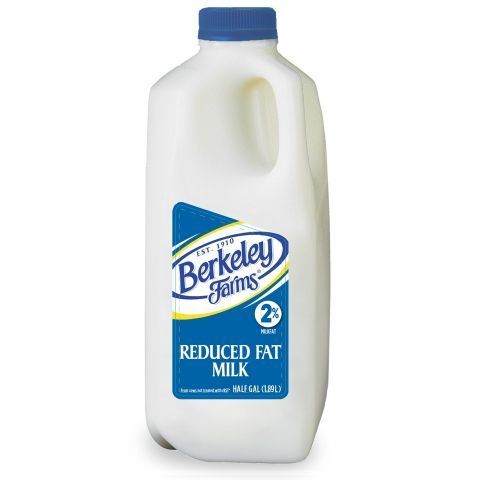 Order Berkeley Farms 2% Milk Half Gallon food online from 7-Eleven store, San Francisco on bringmethat.com