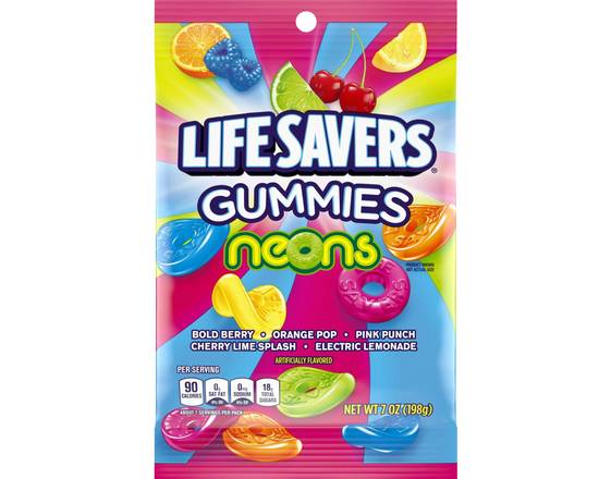 Order LifeSaver Gummies Neon food online from Exxonmobil store, Dallas on bringmethat.com