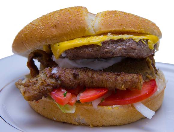 Order Double Cheeseburger food online from Gyros Express store, Madison on bringmethat.com
