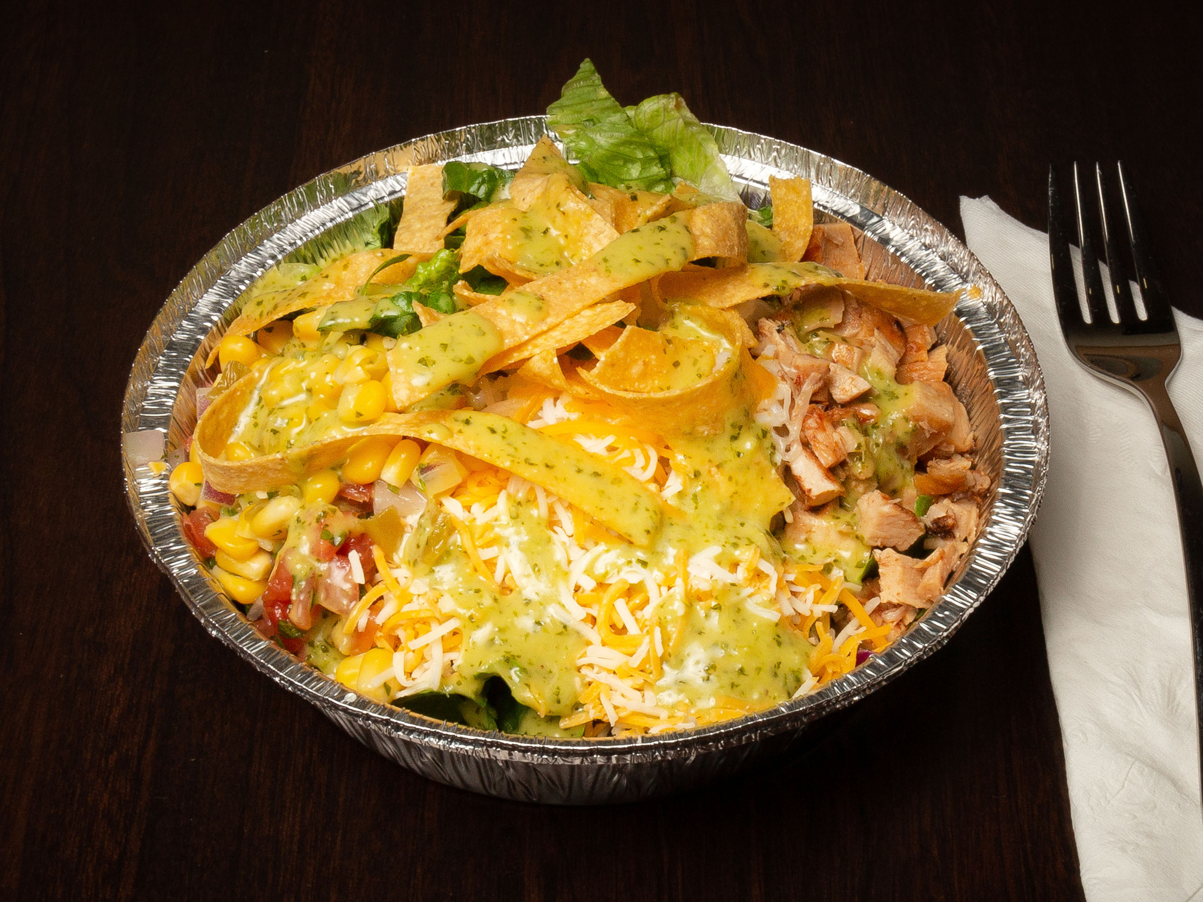 Order Grilled Chicken Salad food online from Barbacoa Mexican Grill store, West Jordan on bringmethat.com