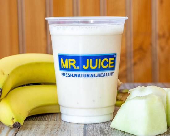 Order Banana, Melon, and Milk Smoothies food online from Mr Juice store, Los Angeles on bringmethat.com