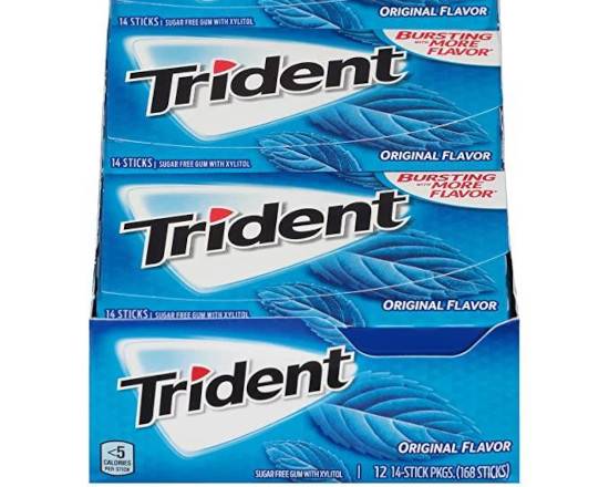 Order TRIDENT ORIGINAL  PEPPERMINT  food online from Chelsea Convenience & More store, New York on bringmethat.com