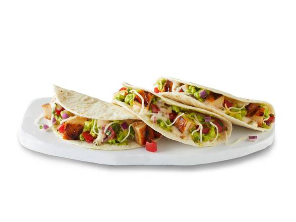 Order Create Your Own 3 Tacos food online from Qdoba Mexican Eats store, Flint on bringmethat.com