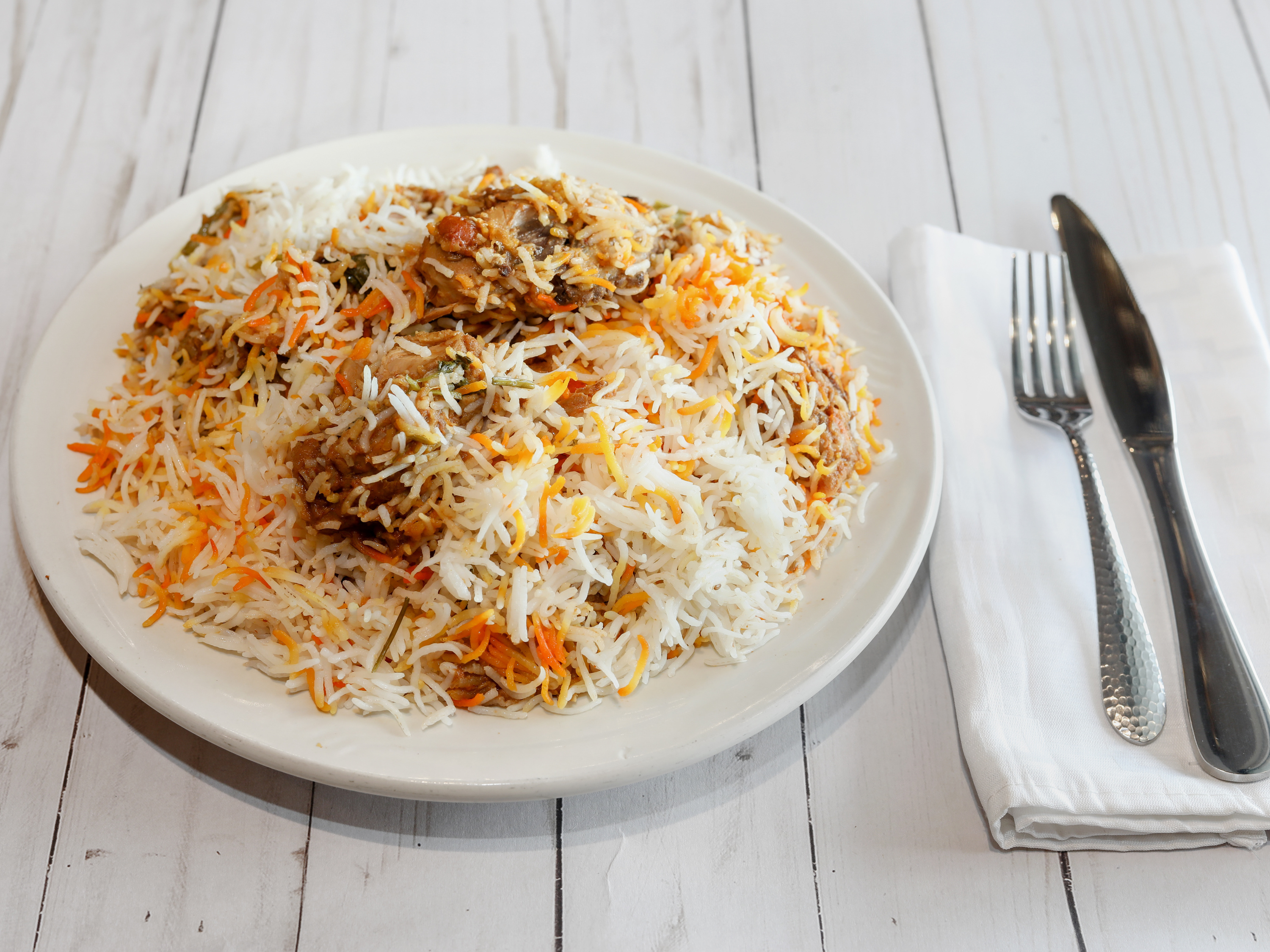 Order Chicken Biryani food online from The Mughals store, Norcross on bringmethat.com